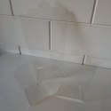 Kettingstandaards van acryl