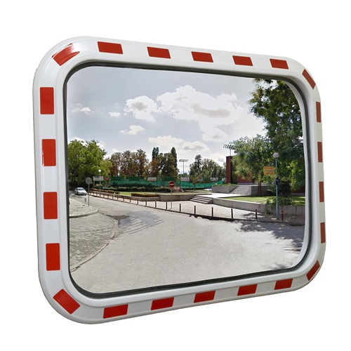 Verkeersspiegel polycarbonaat rond 60 cm | Visser Assen